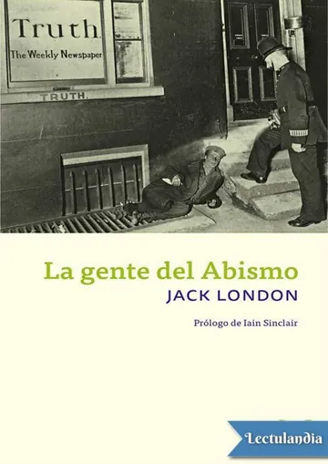 La gente del abismo de Jack London, portada del libro