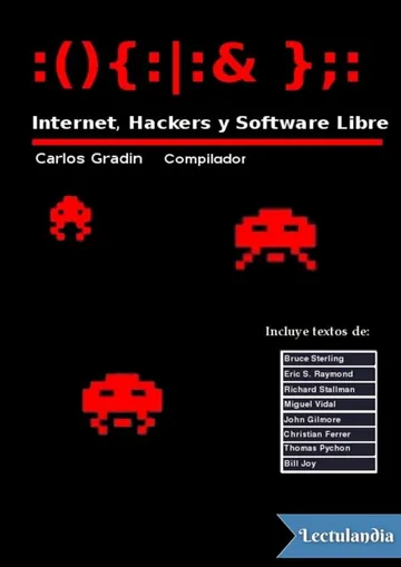 :(){ :|:& };: Internet, Hackers y Software Libre de Carlos Gradin, portada del libro
