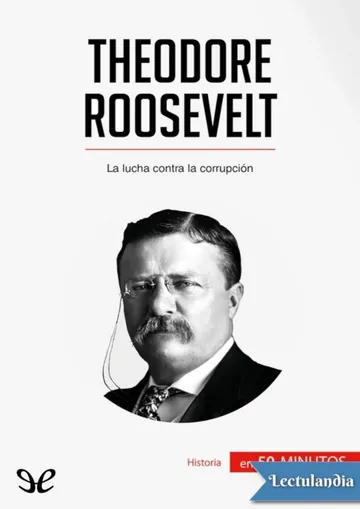 Theodore Roosevelt de Jérémy Rocteur, portada del libro