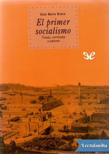 El primer socialismo de Gian Mario Bravo, portada del libro