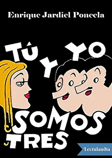 Tú y yo somos tres de Enrique Jardiel Poncela, portada del libro