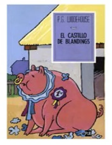 El Castillo De Blandings de P.G Woodehouse, portada del libro