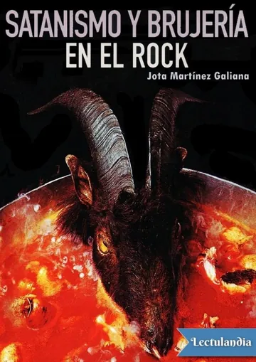 Satanismo y brujería en el rock de Jota Martínez Galiana, portada del libro