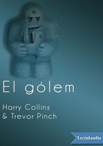 El gólem de Harry Collins, portada del libro