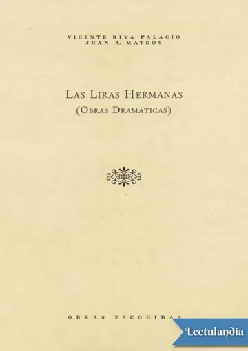 Las Liras Hermanas de Vicente Riva Palacio, portada del libro