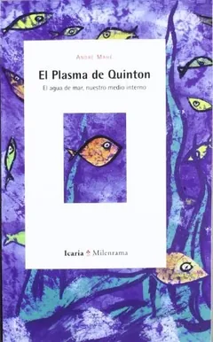 El plasma de Quinton de André Mahé, portada del libro