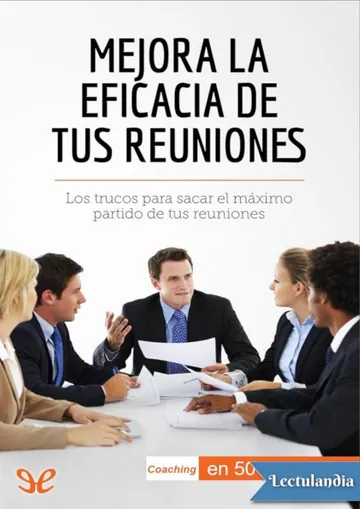 Mejora la eficacia de tus reuniones de Florence Schandeler, portada del libro