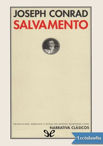 Salvamento de Joseph Conrad, portada del libro