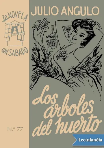 Los árboles del huerto de Julio Angulo, portada del libro