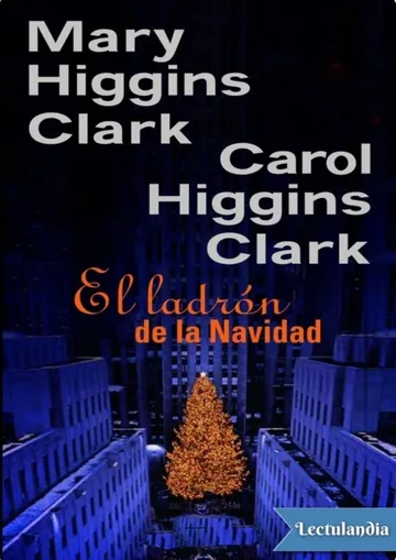 El ladrón de la Navidad de Mary Higgins Clark, portada del libro