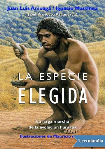 La especie elegida de Juan Luis Arsuaga, portada del libro