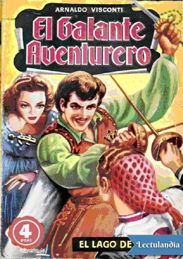 El Lago de Venus de Arnaldo Visconti, portada del libro