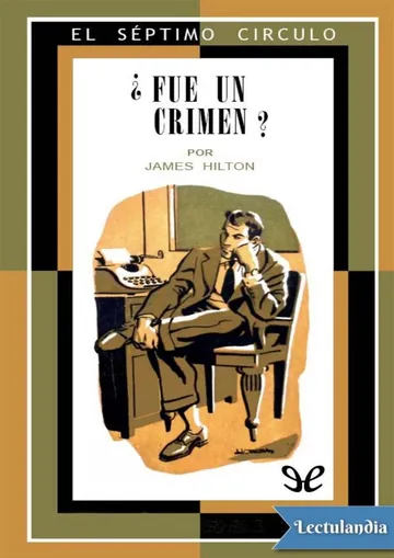 ¿Fue un crimen? de James Hilton, portada del libro
