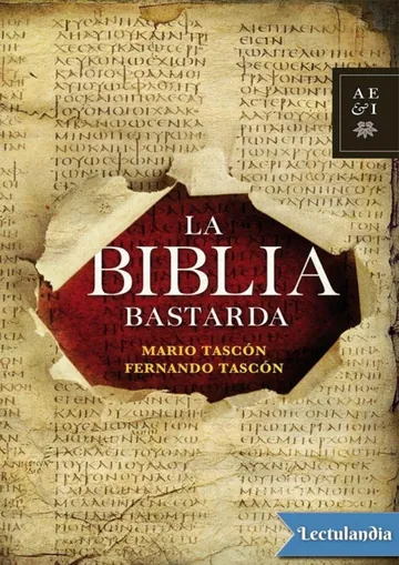 La biblia bastarda de Mario Tascón, portada del libro