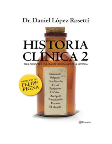 Historia Clínica 2 de Daniel Lopez Rosetti, portada del libro
