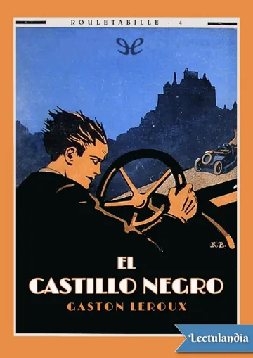 El castillo negro de Gaston Leroux, portada del libro