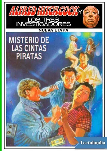 Misterio de las cintas piratas de G. H. Stone, portada del libro