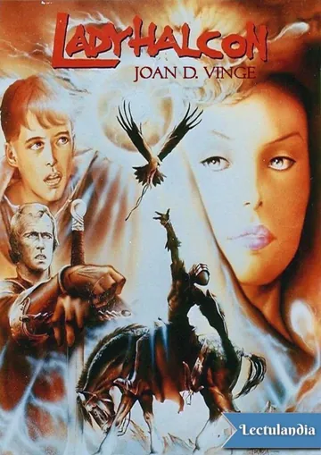 Lady Halcón de Joan D. Vinge, portada del libro