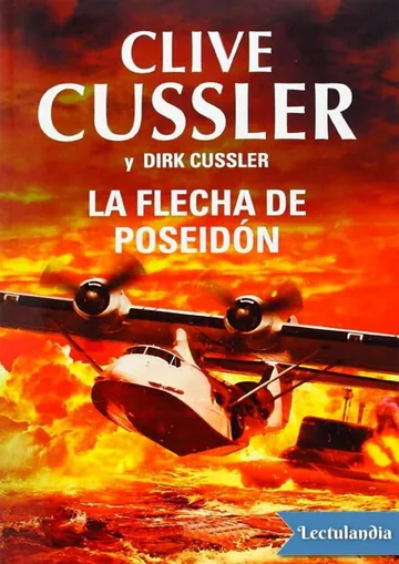 La flecha de Poseidón de Clive Cussler, portada del libro