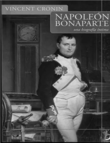 Napoleón de Vincent Cronin, portada del libro