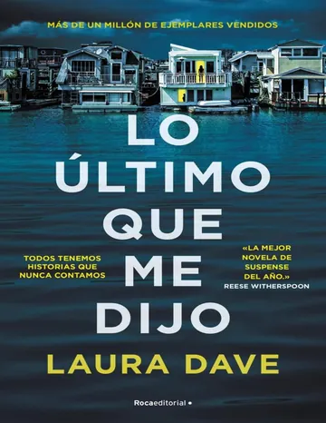 Lo último que me dijo de Laura Dave, portada del libro