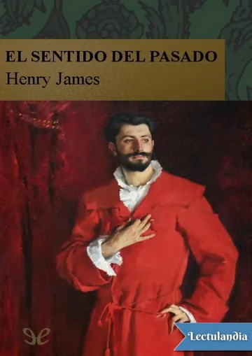 El sentido del pasado de Henry James, portada del libro