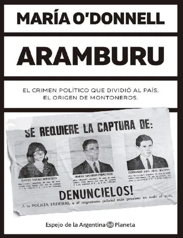 Aramburu de Maria O'Donnell, portada del libro