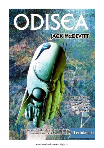 Odisea de Jack McDevitt, portada del libro