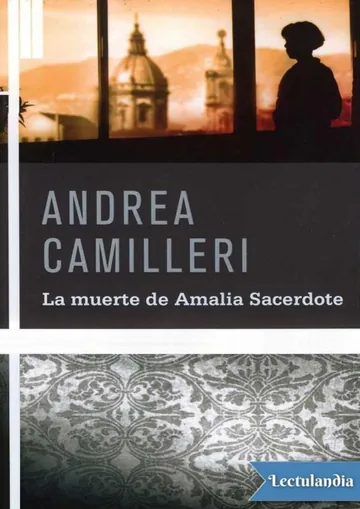 La muerte de Amalia Sacerdote de Andrea Camilleri, portada del libro