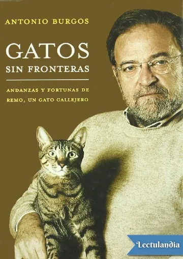 Gatos sin fronteras de Antonio Burgos, portada del libro