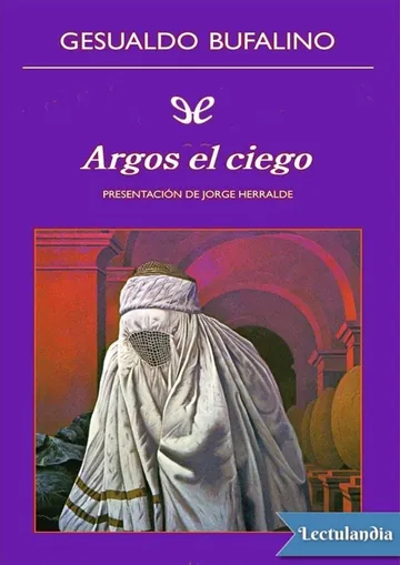Argos el ciego de Gesualdo Bufalino, portada del libro