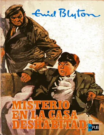 Misterio en la casa deshabitada de Enid Blyton, portada del libro