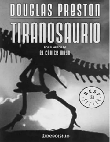 Tiranosaurio de Douglas Preston, portada del libro