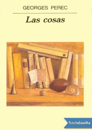 Las cosas de Georges Perec, portada del libro