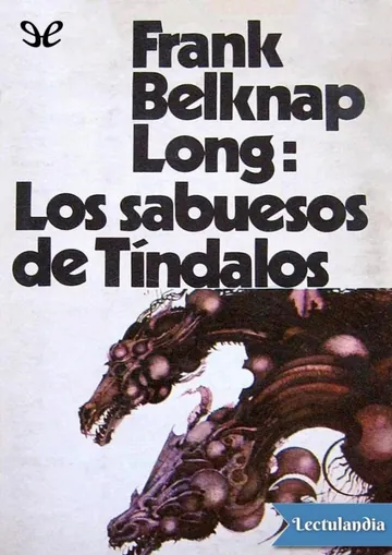Los sabuesos de Tíndalos de Frank Belknap Long, portada del libro