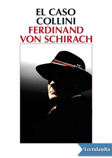 El caso Collini de Ferdinand von Schirach, portada del libro