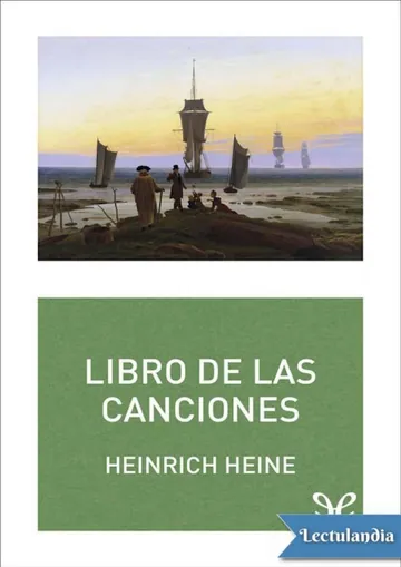 Libro de las canciones de Heinrich Heine, portada del libro
