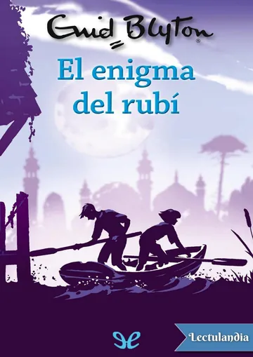 El enigma del rubí de Enid Blyton, portada del libro