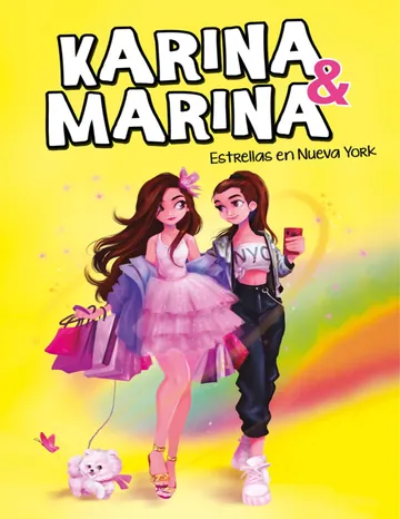 Estrellas en Nueva York de Karina, portada del libro