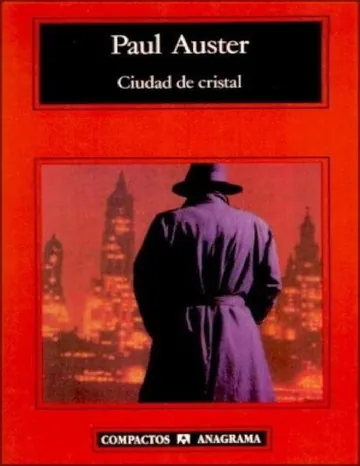 Ciudad de Cristal de Paul Auster, portada del libro