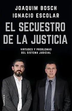 El secuestro de la justicia de Joaquim Bosch, portada del libro