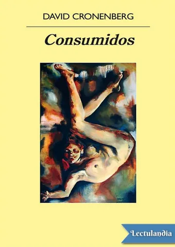 Consumidos de David Cronenberg, portada del libro
