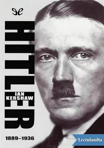 Hitler. 1889-1936 de Ian Kershaw, portada del libro
