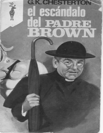 El escándalo del Padre Brown de Gilbert Keith Chesterton, portada del libro