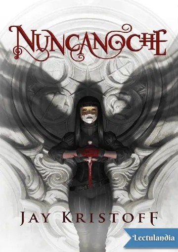 Nuncanoche de Jay Kristoff, portada del libro