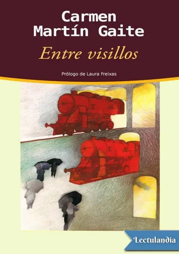 Entre visillos de Carmen Martín Gaite, portada del libro