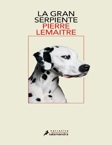 La gran serpiente de Pierre Lemaitre, portada del libro