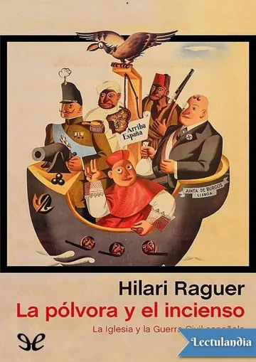 La pólvora y el incienso de Hilari Raguer, portada del libro