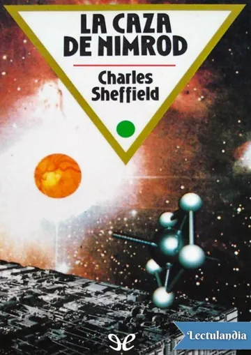La caza de Nimrod de Charles Sheffield, portada del libro