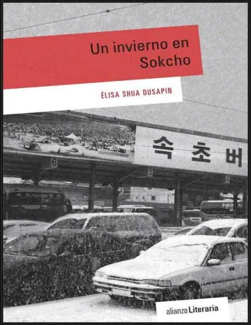 Un invierno en Sokcho de Élisa Shua Dusapin, portada del libro